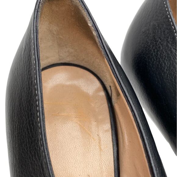 Giuseppe Zanotti Black Leather Cone Heel Pumps 37 - Picture 11 of 15